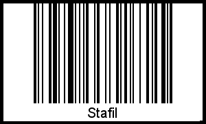 Barcode-Foto von Stafil