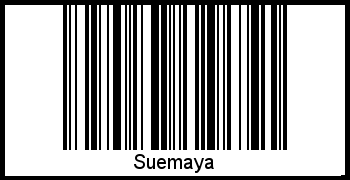 Suemaya als Barcode und QR-Code