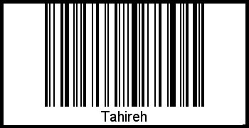 Barcode-Grafik von Tahireh