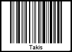 Barcode-Foto von Takis