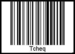 Barcode-Grafik von Tcheq