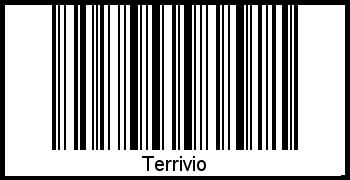 Terrivio als Barcode und QR-Code