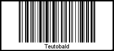 Barcode-Foto von Teutobald