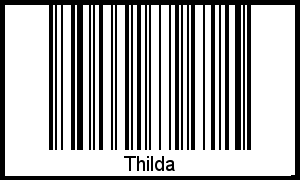 Barcode-Foto von Thilda