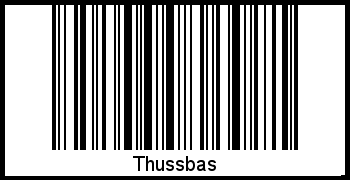 Barcode-Foto von Thussbas