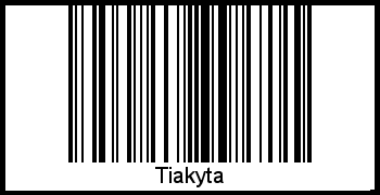 Interpretation von Tiakyta als Barcode