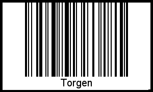 Interpretation von Torgen als Barcode