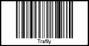 Interpretation von Trafily als Barcode