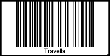 Interpretation von Travella als Barcode