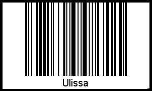 Barcode-Foto von Ulissa