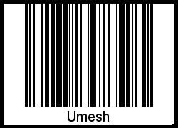 Barcode-Grafik von Umesh