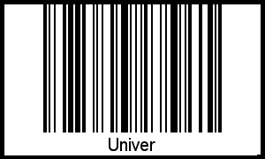 Barcode-Grafik von Univer