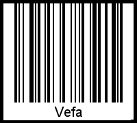 Barcode-Grafik von Vefa