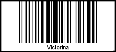 Victorina als Barcode und QR-Code