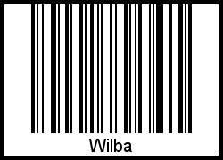 Wilba als Barcode und QR-Code