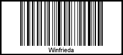 Barcode-Foto von Winfrieda