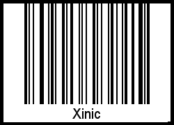 Barcode-Grafik von Xinic