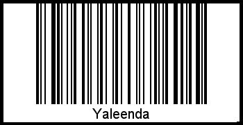 Yaleenda als Barcode und QR-Code