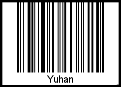 Interpretation von Yuhan als Barcode