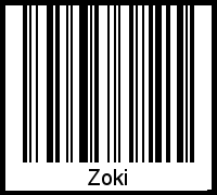Barcode-Grafik von Zoki