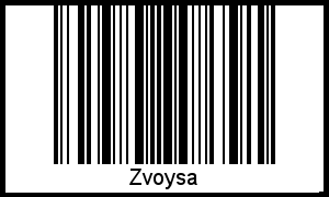 Barcode-Foto von Zvoysa