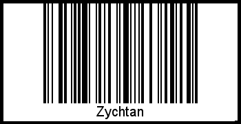 Barcode-Grafik von Zychtan