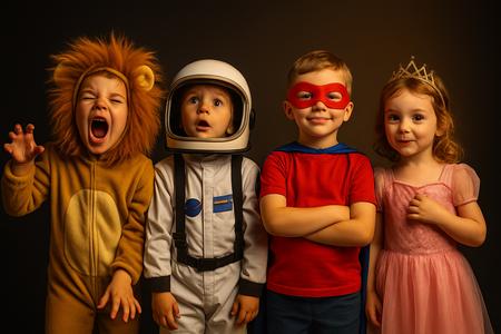 Teaserbild zu Kinder und Verkleiden