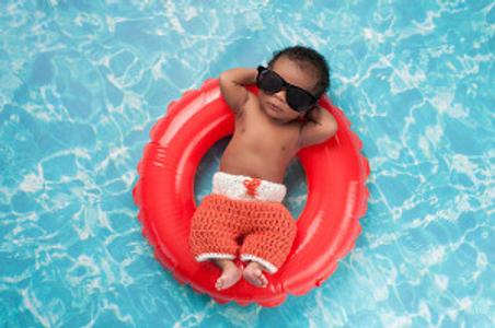 Teaserbild zu Baby und Sommerhitze