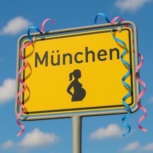 Illustration Hebammen in München