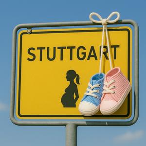 Illustration Hebammen in Stuttgart