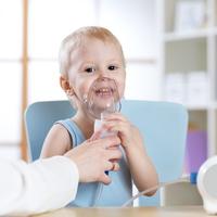 Illustration Asthma bronchiale bei Kindern