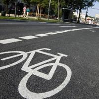 Illustration Das richtige Verhalten auf Radfahrwegen