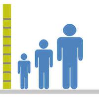 Illustration Wie groß wird mein Kind