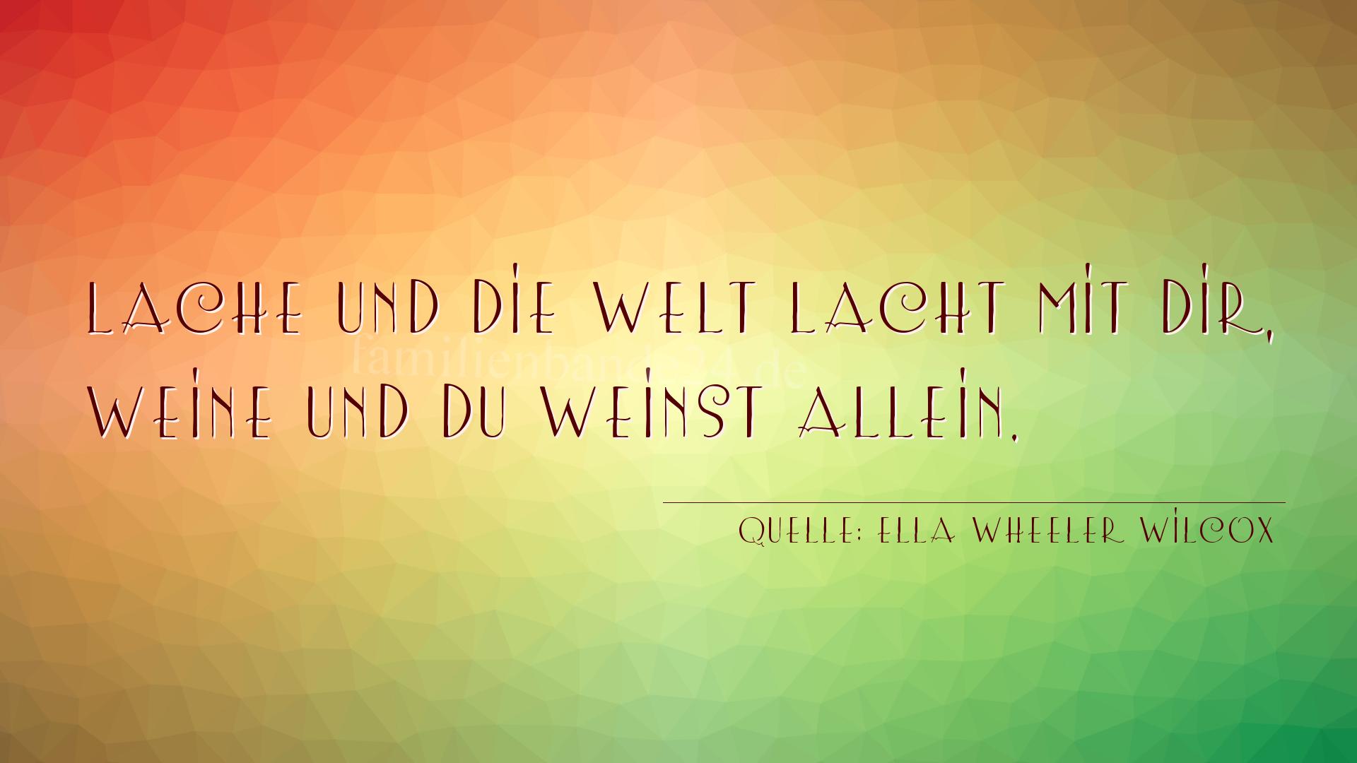 Vorschaubild  für Aphorismus  Nr. 1294  (von Ella Wheeler Wilcox)