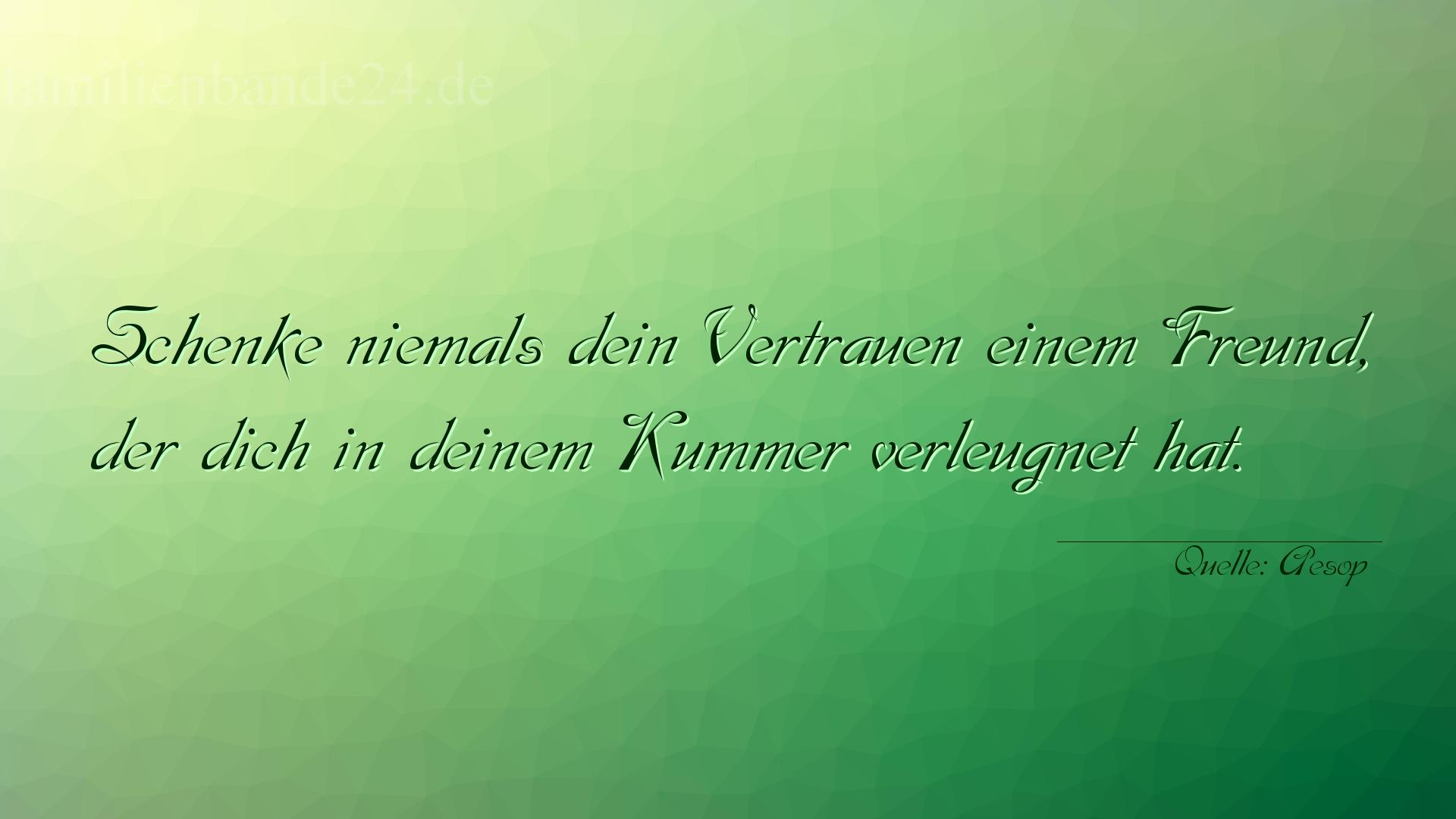 Thumbnail  für Aphorismus  Nr. 1359  (von Aesop)