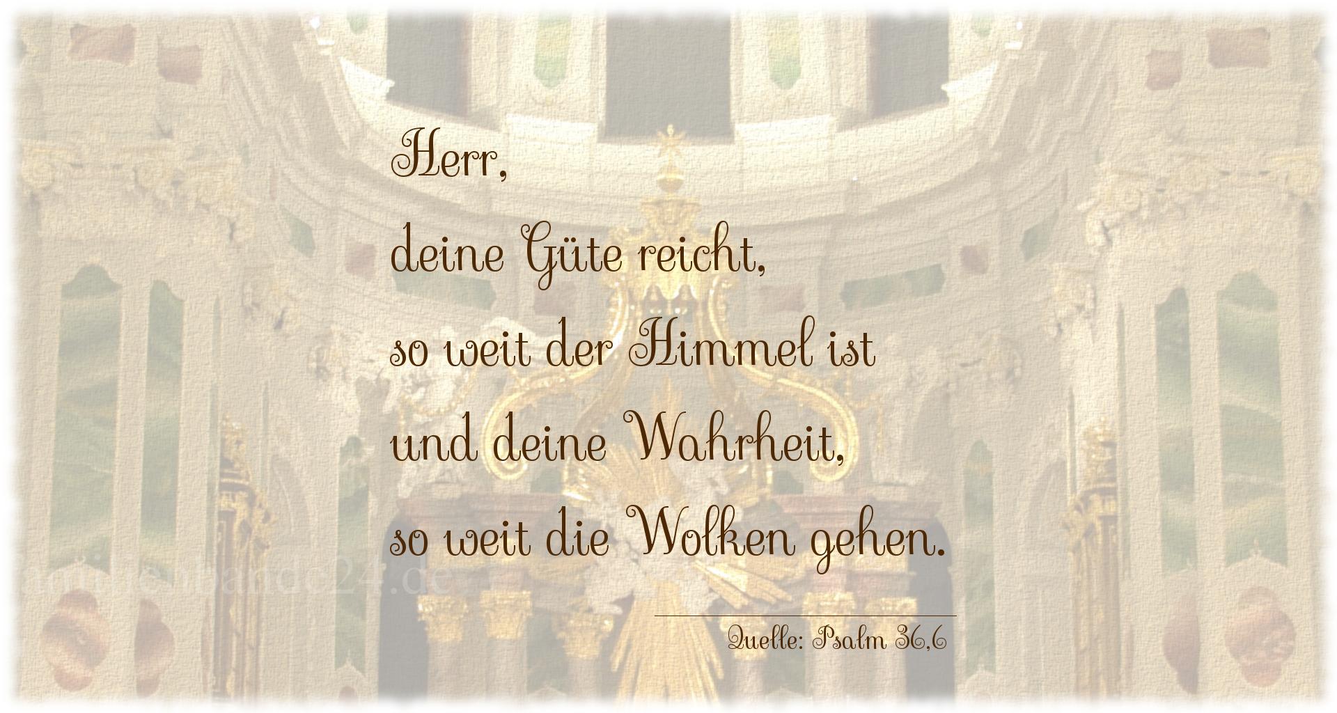 Voransicht Foto  zu Taufspruch  Nr. 244  (von Psalm 36,6)