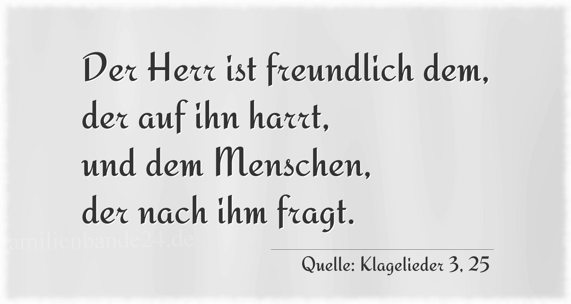 Voransicht Foto  für Taufspruch  Nummer 257  (von Klagelieder 3, 25)