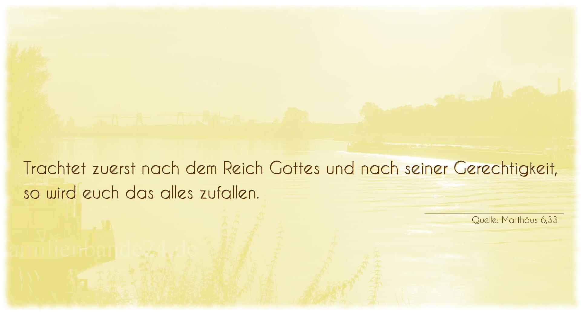 Thumbnail  für Taufspruch  No. 304  (von Matthäus 6,33)