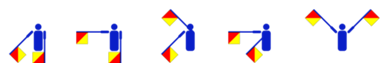 Der Voname Abihu im Flaggencode