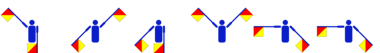 Der Voname Clauss im Flaggencode