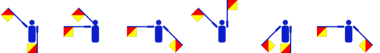 Der Voname Costas im Flaggencode