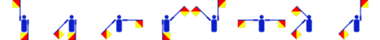 Der Voname Dametrik im Flaggencode