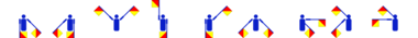 Der Voname Gaudenzio im Flaggencode