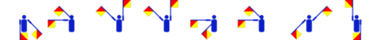 Vorname Gotthold im Winker-Alphabet