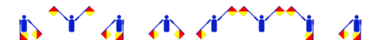 Vorname Guanluca im Winker-Alphabet