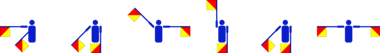 Der Voname Haydar im Flaggencode