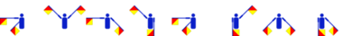 Winker-Code des Vornamen Huscheng