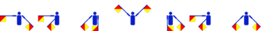 Der Voname Shaughn im Flaggencode