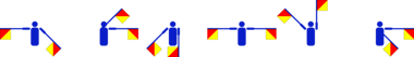 Der Voname Swartz im Flaggencode