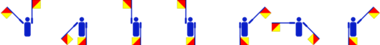 Der Voname Taddese im Flaggencode